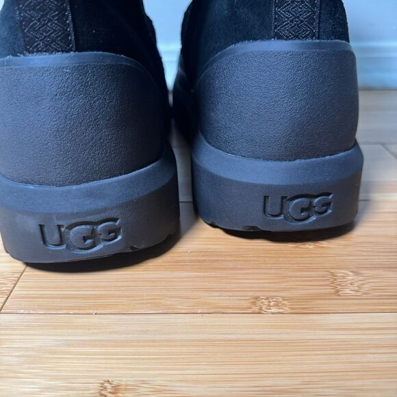 UGG Classic Short Weather Hybrid Boot 1143992 Black Men’s 13 Waterproof Suede main image 5